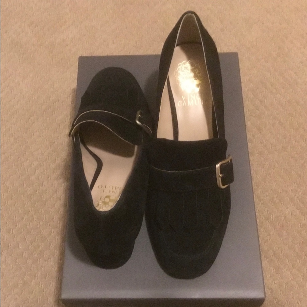 Vince Camuto Kid Suede Shoes